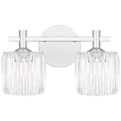 Quoizel Spade 2-light Polished Chrome Bath Light