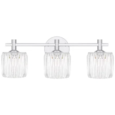 Quoizel Spade 3-light Polished Chrome Bath Light