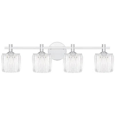 Quoizel Spade 4-light Polished Chrome Bath Light