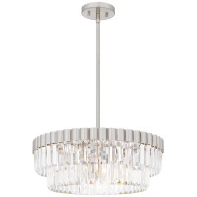 Quoizel Starlight 4-light Brushed Nickel Pendant Light