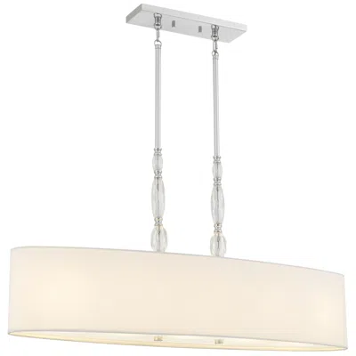 Quoizel Stone 5-light Polished Chrome Island Light