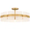 Quoizel Sweeney 30" Wide Soft Gold Ceiling Light In Neutral