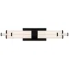 Quoizel Talbott Integrated Led Matte Black Bath Light With Cct Switch