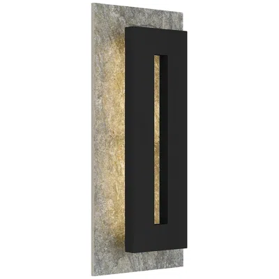 Quoizel Tate Black Outdoor Wall Lantern