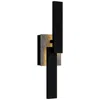Quoizel Todman 18" High Earth Black Led Outdoor Wall Light In Black