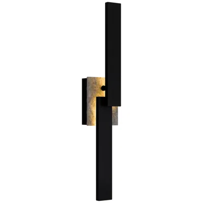 Quoizel Todman 24" High Matte Black Led Outdoor Wall Light