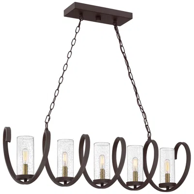 Quoizel Tumult 5-lt Bronze Island Chandelier