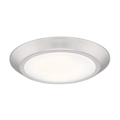 Quoizel Verge Integrated Led Brushed Nickel Flush Mount Light
