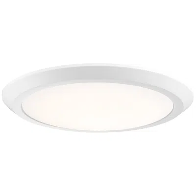 Quoizel Verge White Lustre Led Flush Mount