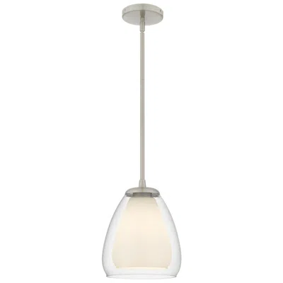 Quoizel Vivienne 1-light Brushed Nickel Mini Pendant Light