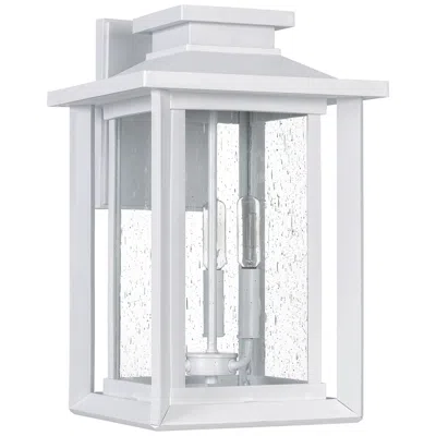 Quoizel Wakefield 17" High White Lustre Outdoor Wall Light