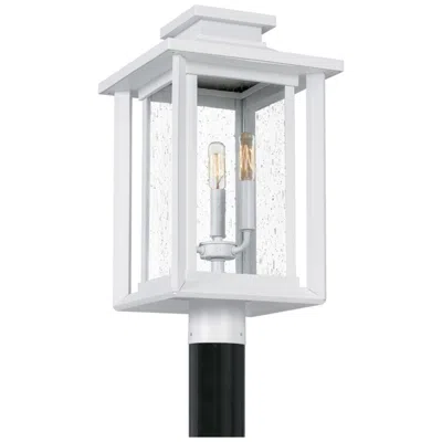 Quoizel Wakefield 19 1/4"h White Lustre Outdoor Post Light