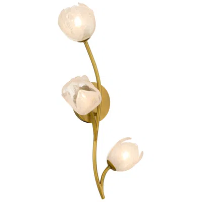 Quoizel Walker 3-light Vintage Brass Wall Sconce