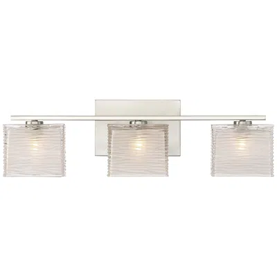 Quoizel Westcap 22 1/2" Wide 3-light Brushed Nickel Bath Vanity Light