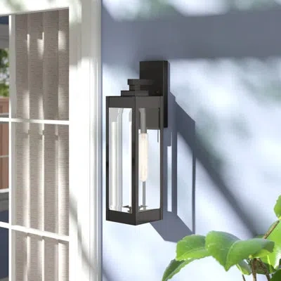 Quoizel Westover  1 - Bulb Outdoor Wall Lantern In Western Bronze