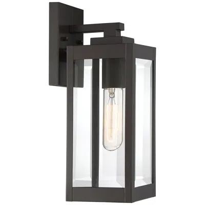 Quoizel Westover 14 1/4" High Bronze Outdoor Wall Light