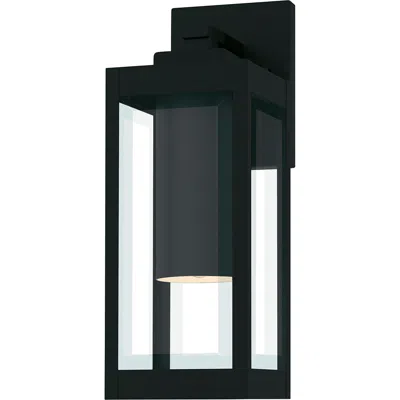 Quoizel Westover 14 1/4" High Earth Black Outdoor Wall Light