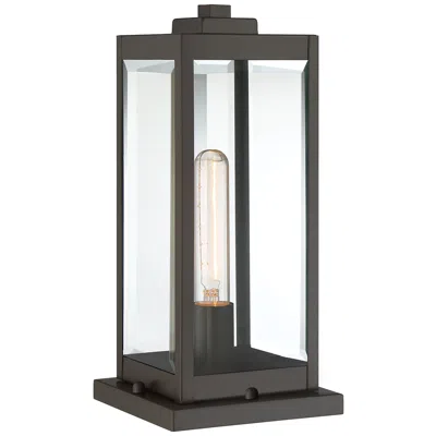 Quoizel Westover 16" High Western Bronze Outdoor Pier Light