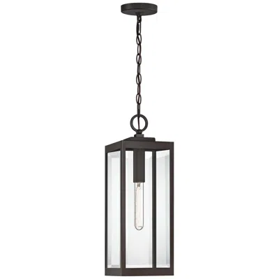 Quoizel Westover 20 3/4" High Bronze Outdoor Hanging Light In Black