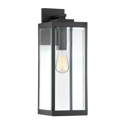 Quoizel Westover 20" High Earth Black Outdoor Wall Light