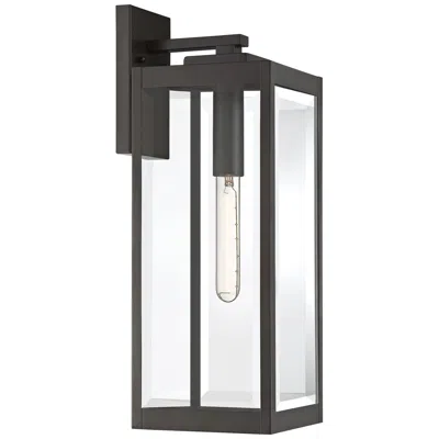 Quoizel Westover 20" High Western Bronze Outdoor Wall Light