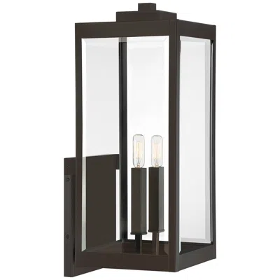 Quoizel Westover 22 3/4"h Western Bronze Outdoor Wall Light