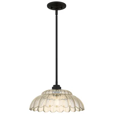 Quoizel Whitecap 1-light Mottled Cocoa Pendant Light