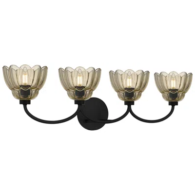 Quoizel Whitecap 4-light Mottled Cocoa Vanity Light