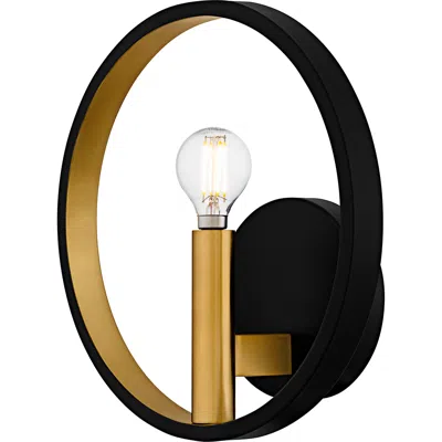 Quoizel Winsland 1-light Matte Black Wall Sconce