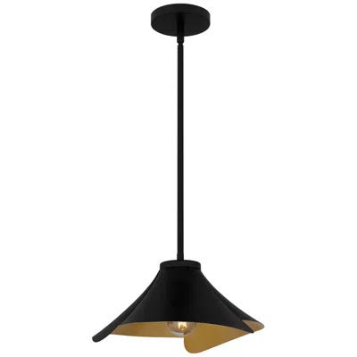 Quoizel Wisp 1-light Matte Black Pendant Light