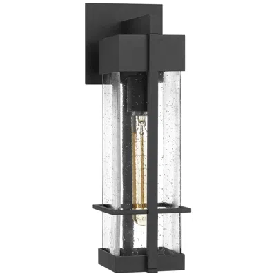 Quoizel Wynn 15 3/4" High Earth Black Outdoor Wall Light