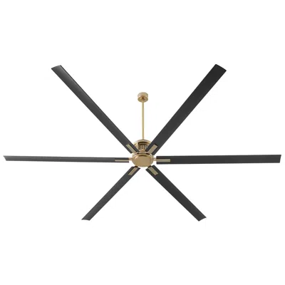 Quorum 120"  Zeus Aged Brass Ceiling Fan