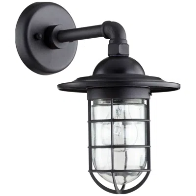 Quorum International Bowery 1lt Oiled Bronze Wall Lantern