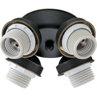 Quorum 4 - Light 2.75" Cluster Geometric Directional & Spotlight