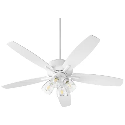 Quorum 52" Breeze Studio White Led Ceiling Fan