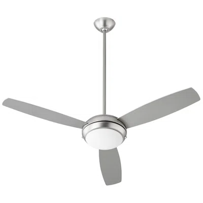 Quorum 52"  Expo Satin Nickel Led Ceiling Fan