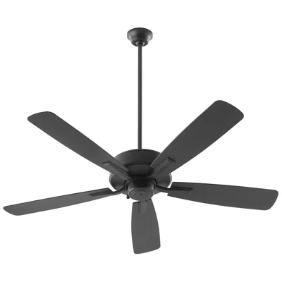 Quorum 52"  Ovation Matte Black Ceiling Fan