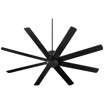 Quorum 72"  Proxima Black Noir Ceiling Fan
