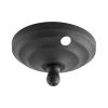 Quorum Bowl Ceiling Medallion In Noir