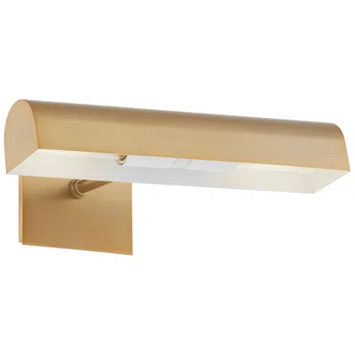 Quorum International 15" Aged Brass Picture Light In Brown