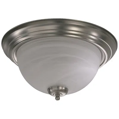 Quorum International 15" Satin Nickel Ceiling Mount