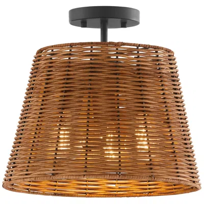 Quorum International 3lt Matte Black Ceiling Mount