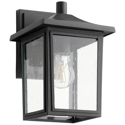 Quorum International 7" Black Outdoor Wall Light