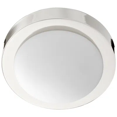 Quorum International 9" Polished Nickel Ceiling Mount