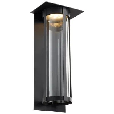 Quorum International Abram 18" Black Led Outdoor Lantern