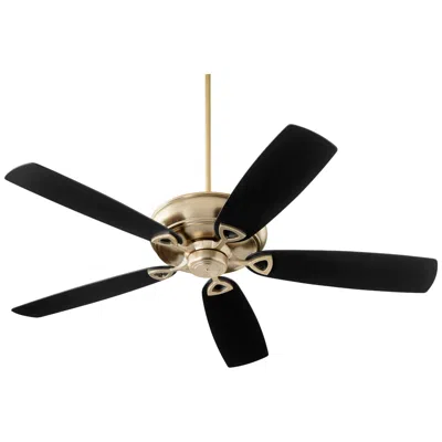 Quorum International Alto 62" Aged Brass Ceiling Fan