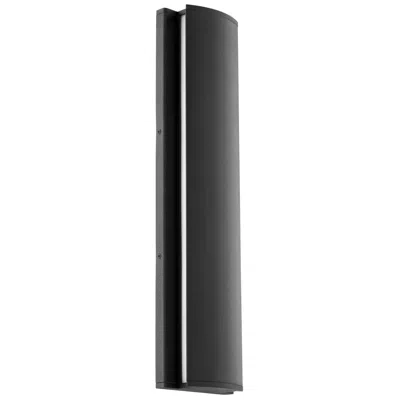 Quorum International Artemis 24" Texture Black Wall Sconce