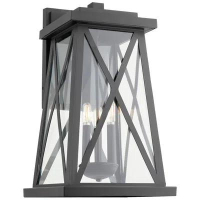 Quorum International Artesno 22" Textured Black Wall Lantern