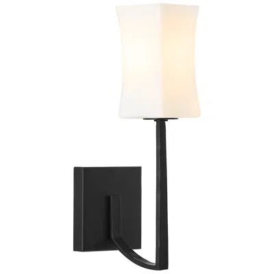 Quorum International Ayala 1lt Matte Black Wall Mount In Multi
