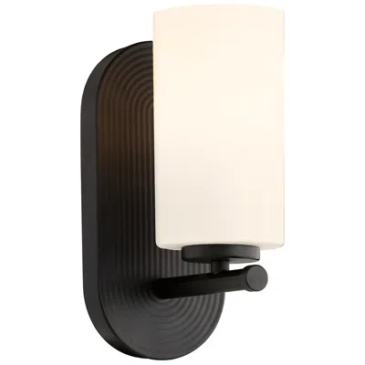Quorum International Belinder 1lt Matte Black Wall Mount